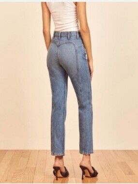 Reformation Saddle Jeans